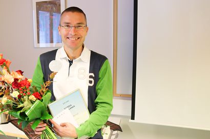 Lehtori Pertti Kvist palkittiin Vuoden lappialaisena