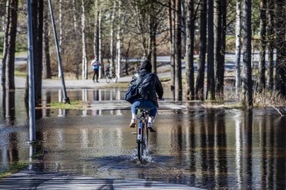 Älä pyöräile tulvavedessä – siihen voi jopa hukkua, katso myös muut tulvan turvallisuusohjeet