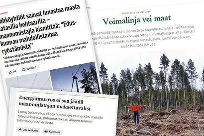 Uutisanalyysi: Metsänomistajat esittävät ryöstön uhreja, vaikka heidän omat kätensä ovat toisten lompakolla