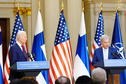 Joe Biden vakuuttaa kivenkovaa tukea Suomelle ja Natolle – Yhdysvaltain presidentti: "Putin on jo hävinnyt sodan Ukrainassa"