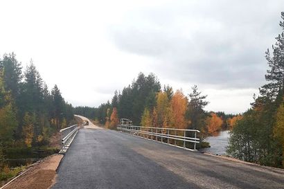 Äkäsjoen sillan peruskorjaus valmistui Kolarissa