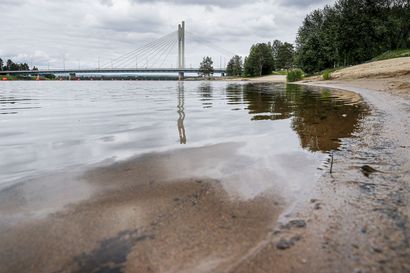 Rakennustyöt Seitakorvan voimalaitoksella aiheuttavat alhaisia pinnankorkeuksia Vanttauskosken ja Rovaniemen sekä Ossauskosken ja Taivalkosken välillä