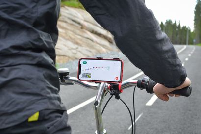 Mobiilipeli tallentaa pyöräteiden kunnon