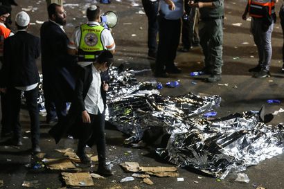 Israelissa yli 40 ihmistä on kuollut tungoksessa juutalaisten uskonnollisessa tapahtumassa