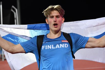 Keihäslupaus Topi Parviainen nappasi hirmuheitolla alle 18-vuotiaiden Euroopan mestaruuden – "On se kova juttu, kun menee Keräsen ja kumppaneiden ohi"