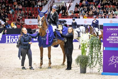 Angelica Augustsson Zanotelli ratsasti täysosuman – Helsinki Horse Show kokosi 52000 katsojaa!