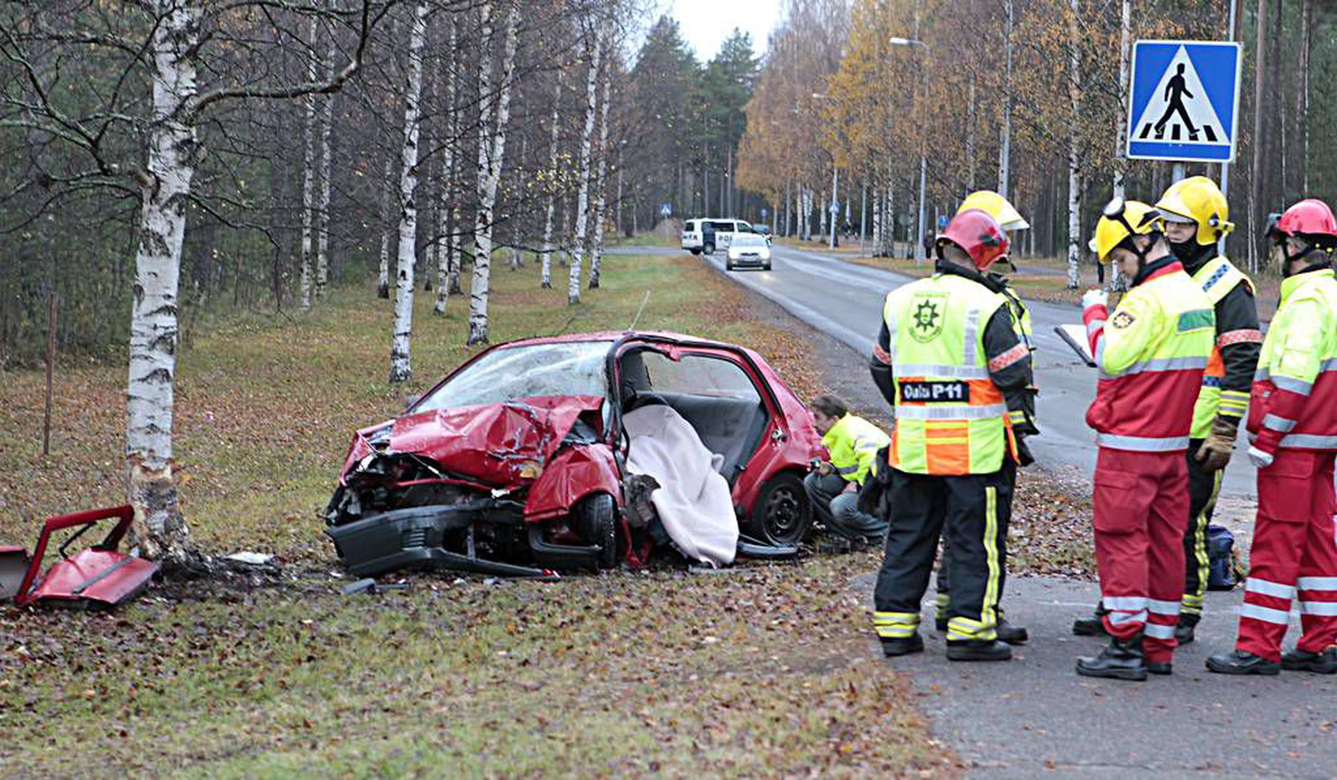 Raju Liikenneonnettomuus Vaati Hengen Kaukovainiolla | Kaleva