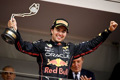 Monacon voittaja Perez jatkaa Red Bullin ratissa vuoden 2024 loppuun