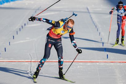 Johannes Thingnes Bö ei löydä voittajaa Oberhofin MM-kisoissa, norjalaiselle kisojen neljäs kulta