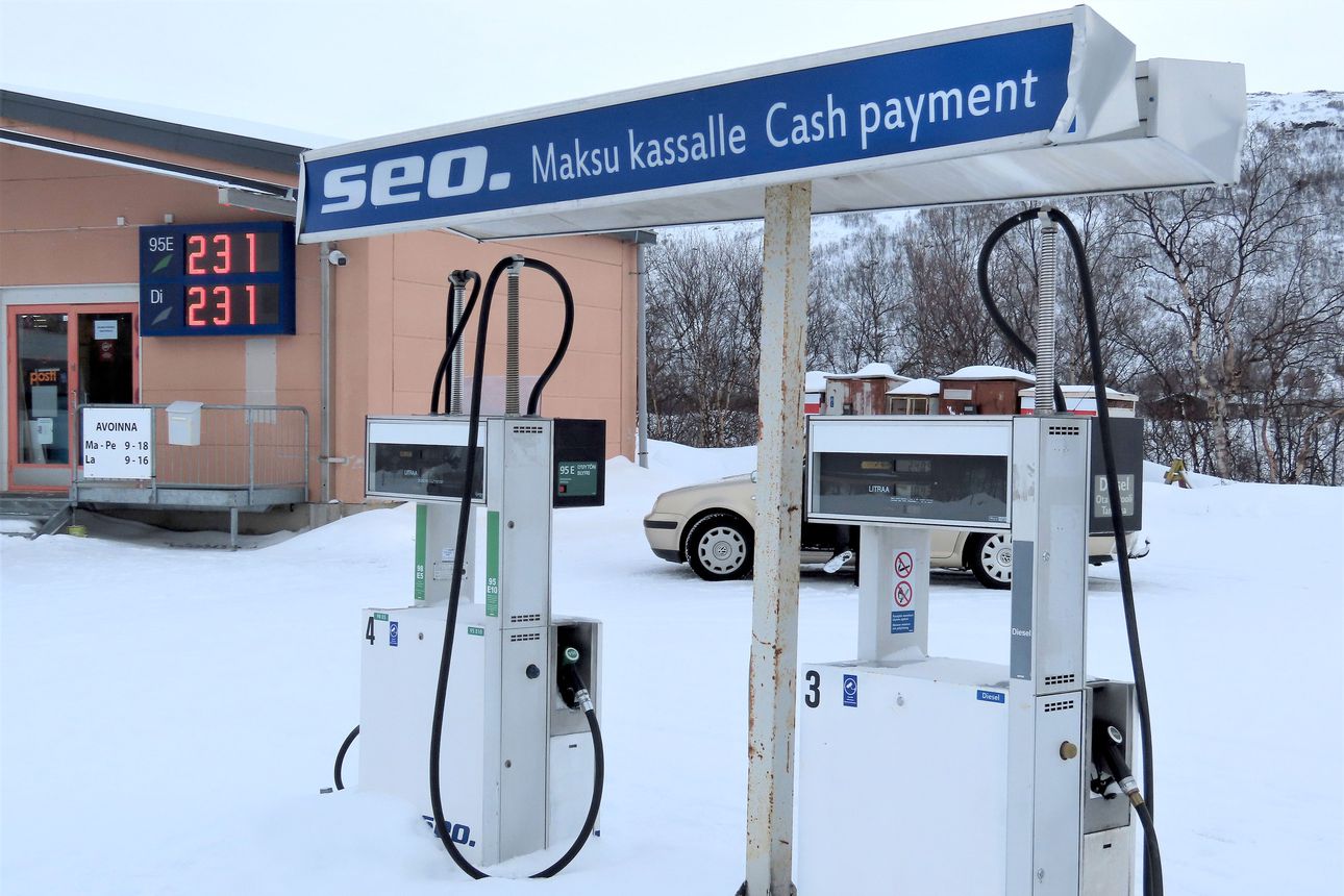 Diesel maksaa monin paikoin jo enemmän kuin bensa – maan kalleinta dieseliä  ja Lapin kalleinta bensaa sai keskiviikkona Utsjoelta | Lapin Kansa