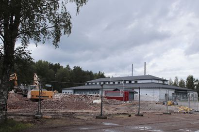 Kestilän koulun pihapiirissä ei enää sortumisvaaraa – tervapääskyille rakennetaan pesintäpaikkoja