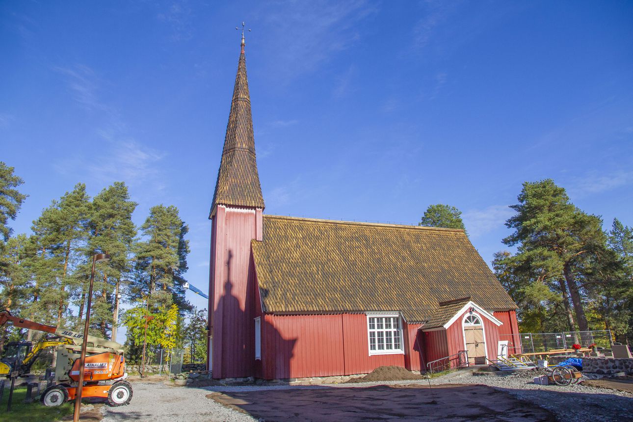 Kempeleen Vanhan kirkon remontin suunnittelussa mukana ollut Jyrki Heinonen kertoo yhden esimerkin, miksi kirkko on todellinen aarre