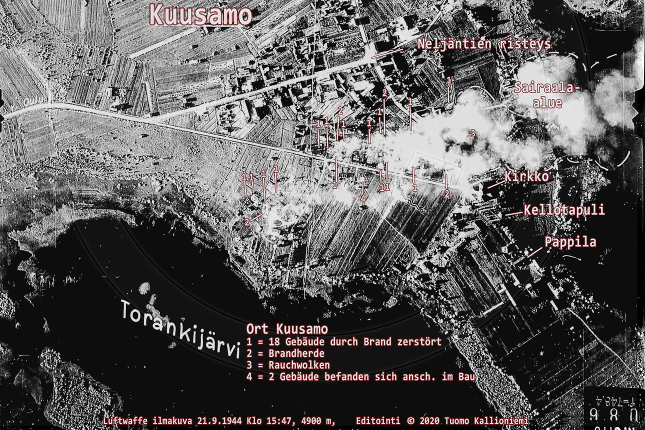 Kuka poltti Kuusamon kirkon syyskuussa 1944? | Kaleva