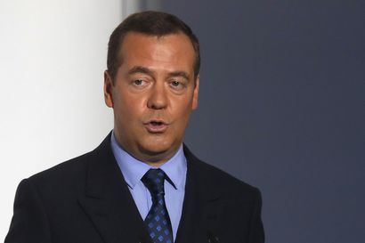 Venäjän entinen presidentti Dmitri Medvedev julkaisi suomenkielisen meemin sosiaalisessa mediassa