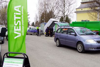 Vestia Oy järjestää kevään Kierrätyspäivät Kestilässä ja Piippolassa