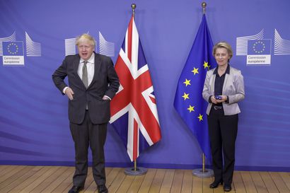 Boris Johnson ja Ursula von der Leyen: Britannia lähtee EU:sta todennäköisesti ilman kauppasopimusta