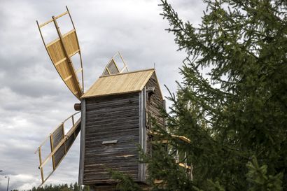 Temmeksen museon 1800-luvun tuulimylly entisöitiin huolella, se on paikkakunnan ainoa pystyssä oleva vanha mylly