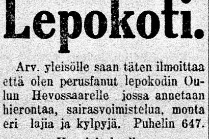 Vanha Kaleva: Oulun väkiluku oli vuoden 1923 alussa yhteensä 21 302 henkeä