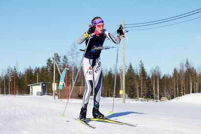 Matias Maijala, Heta Virtanen ja Anni Salmela lappilaismitalistit hiihtosuunnistuksen SM-sprintissä