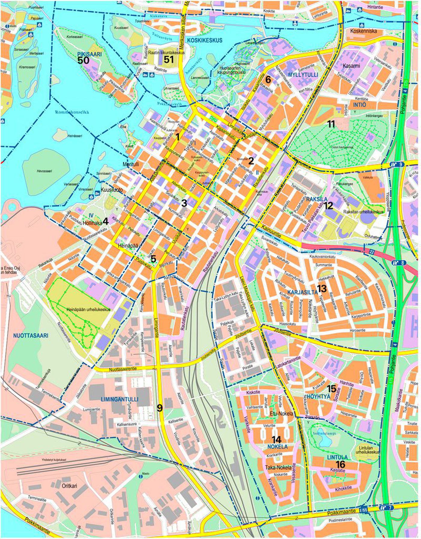 Kaupunginosat Elävät Sitkeästi | Kaleva