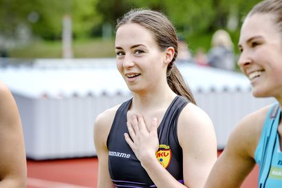 VKV:n Elisabet Salmela voitti pikajuoksukarnevaalien 200 metriä ennätyksellään