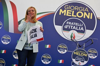 Analyyysi: Italian hallituksesta voi nousta Troijan hevonen Brysseliin – Äärioikeistolaiseksi leimattu Giorgia Meloni voitti vaalit sateenkaariväen höykytyksellä