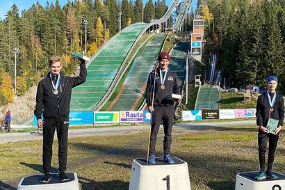 Niklas Malacinskille yhdistetyn nuorten SM-kultaa Puijolla