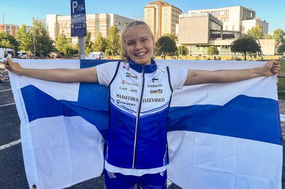 Eeva-Liina Ojanaholle ensimmäinen sprintin MM-mitali – "Oli hyvä juoksuvire ja lopussa suntui että tässäkö tämä oli"