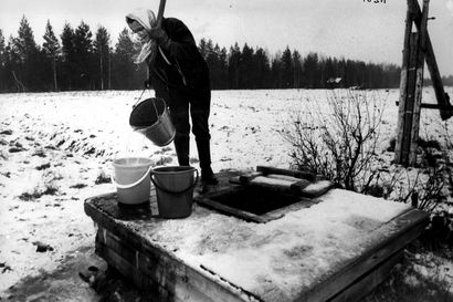 Vanha Kaleva: Lumen peittämästä vinttikaivosta nousi vielä hyvin vettä