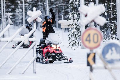 Rovaniemellä moottorikelkkareitit ovat nyt kunnossa, mutta pitkää pinnaa on vaadittu – "Yhtään aiemmin emme olisi päässeet reittejä tekemään"