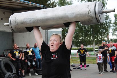 Suomen vahvin nainen ensimmäistä kertaa Lapista – rovaniemeläinen Nelma Nieminen oli ylivoimainen Powerparkissa