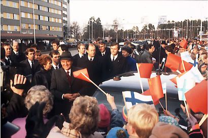 Mihail Gorbatshov sai supertähden vastaanoton vieraillessaan Oulussa vuonna 1989 – halusi nähdä pohjoisen piilaakson