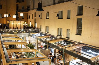 Oulun keskustaan on avattu kiehtova ravintolapiha, jollaista ei löydy mistään muualta – ”Kun ilta pimenee, patiosta tulee aivan törkeän siisti”