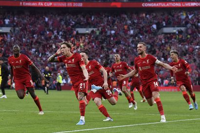 Liverpool voitti Englannin cupin – ratkaisu nähtiin vasta rangaistuspotkukisassa