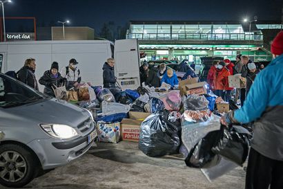 Oulun keskustassa avattiin viime viikolla pakolaisille apua tarjoava, vapaaehtoisvoimin toimiva Help Center Ukraine – kuivaruoalle ja hygieniatarvikkeille on suuri tarve