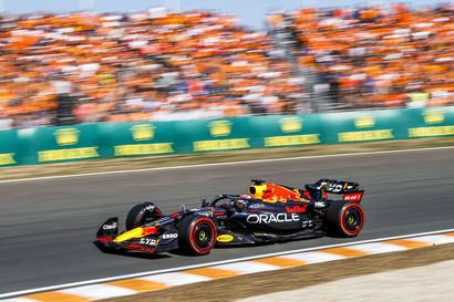 Verstappen ajoi voittoon kotikisassaan, MM-johto kasvoi jo 109 pisteeseen – Bottaksen kisa tyssäsi moottoririkkoon