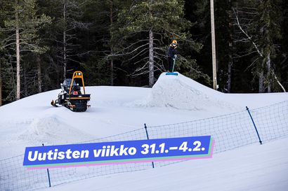 Ounasvaaran snowpark uudistui – temppuiluun tarkoitetun parkin hyppyreiden maapohjaa on kasvatettu ja rinnepohjaa muokattu