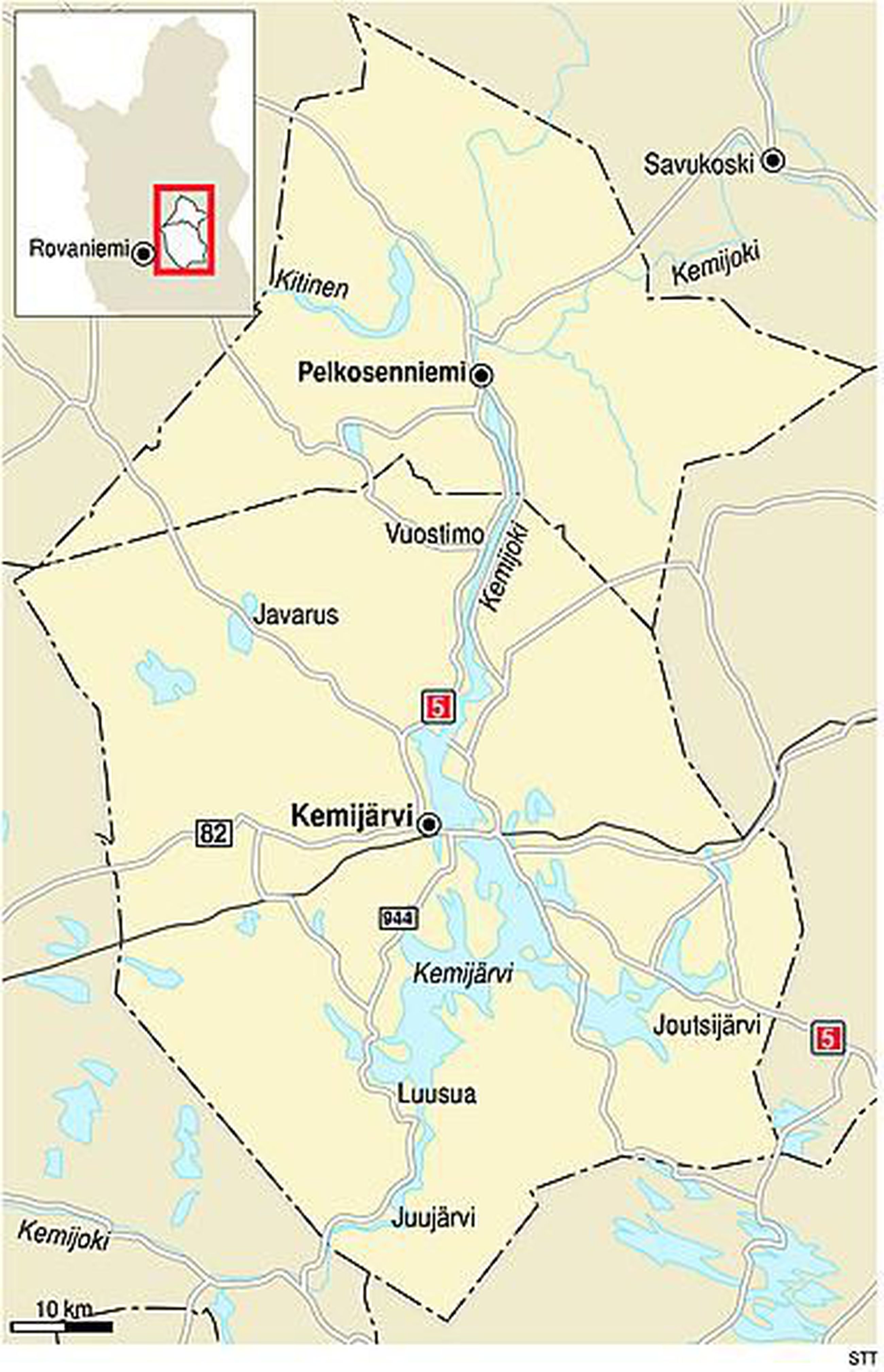 Pelkosenniemi hylkäsi jälleen kuntaliitoksen | Kaleva