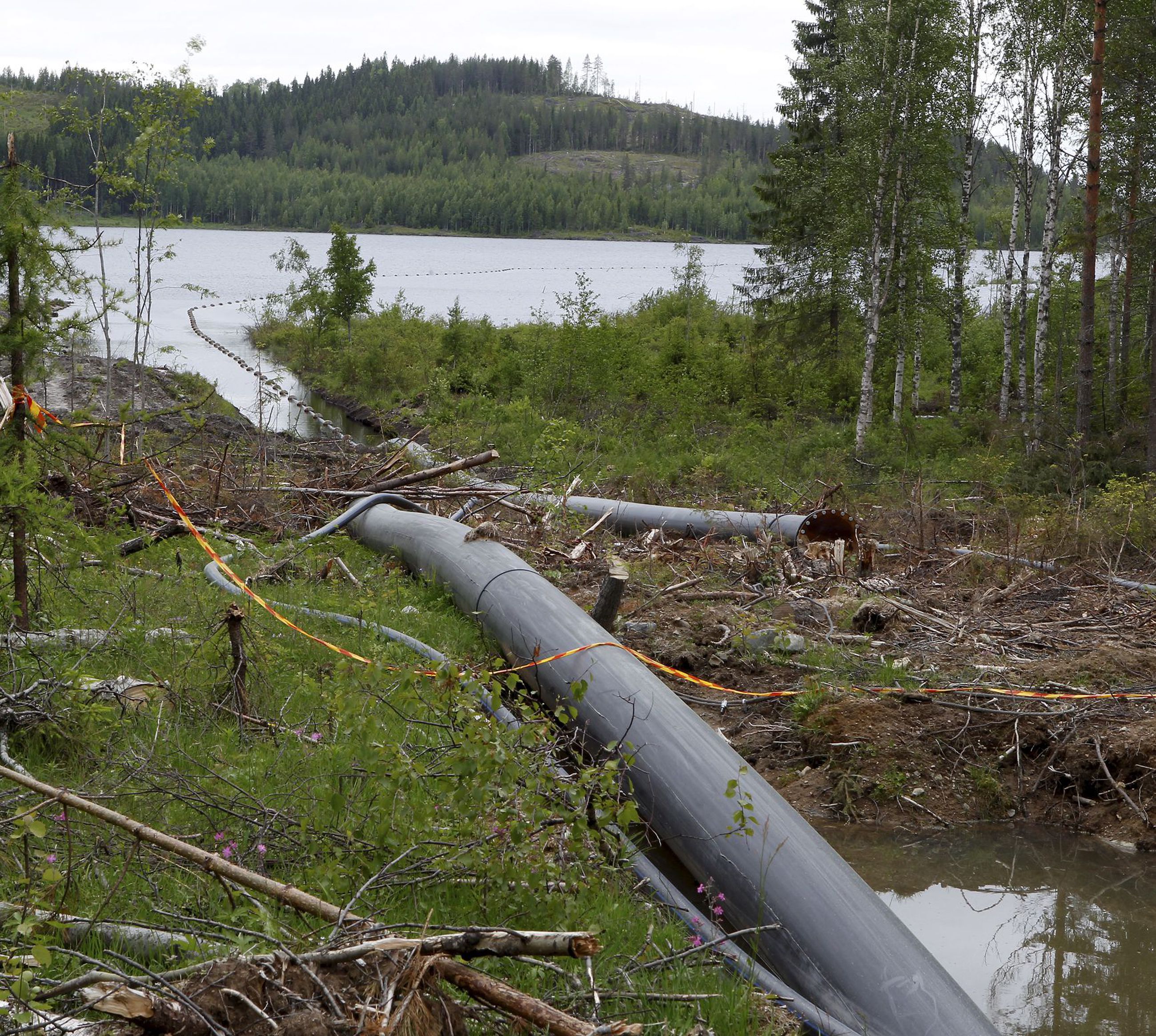 Tutkimus: Terrafamen purkuputki vaikuttaa veden laatuun Nuasjärvessä |  Kaleva