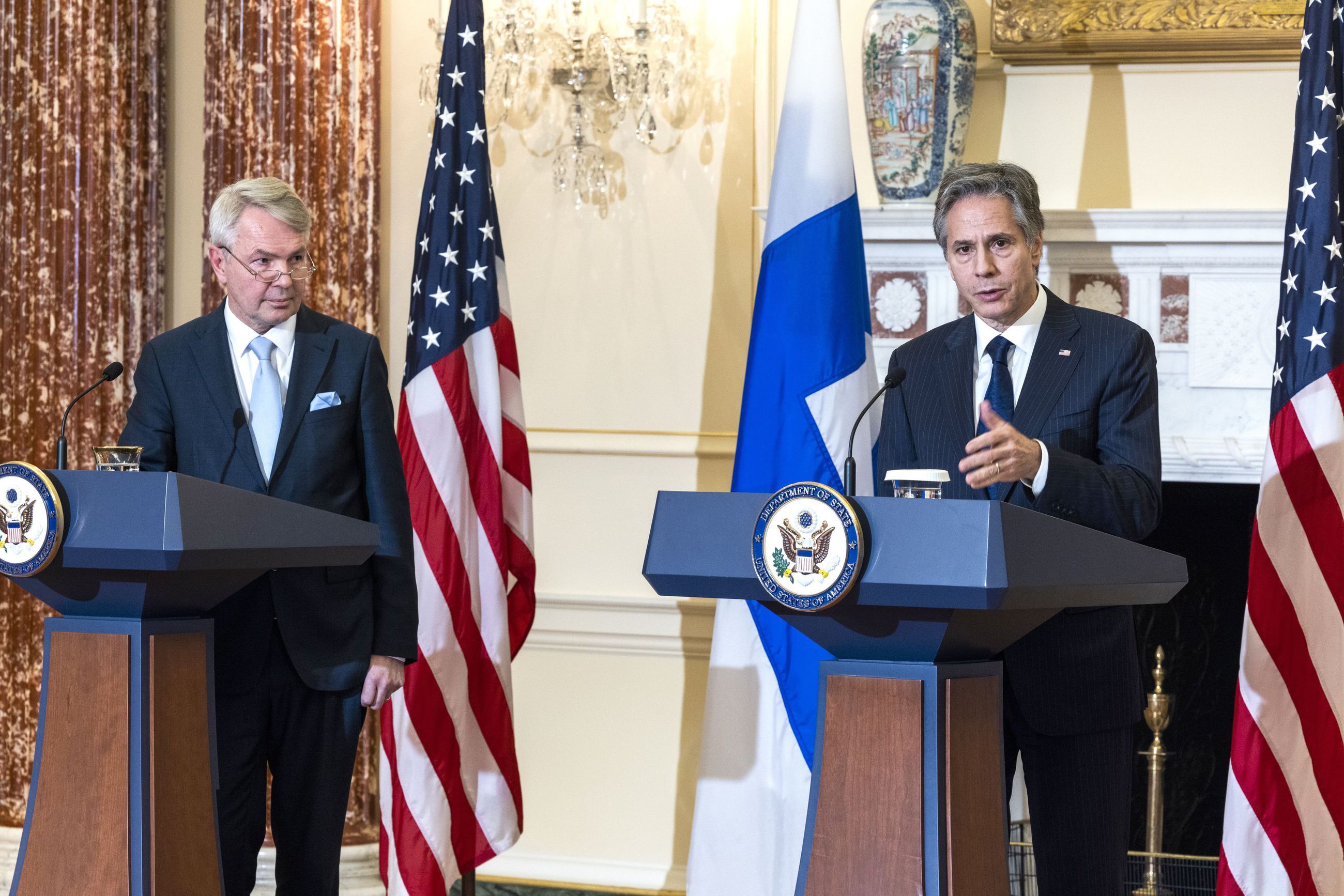 Ulkoministeri Haavisto Washingtonissa: Myös Yhdysvallat näkee, että Suomen  ja Ruotsin tulee edetä Nato-prosessissa yhtä aikaa | Kaleva