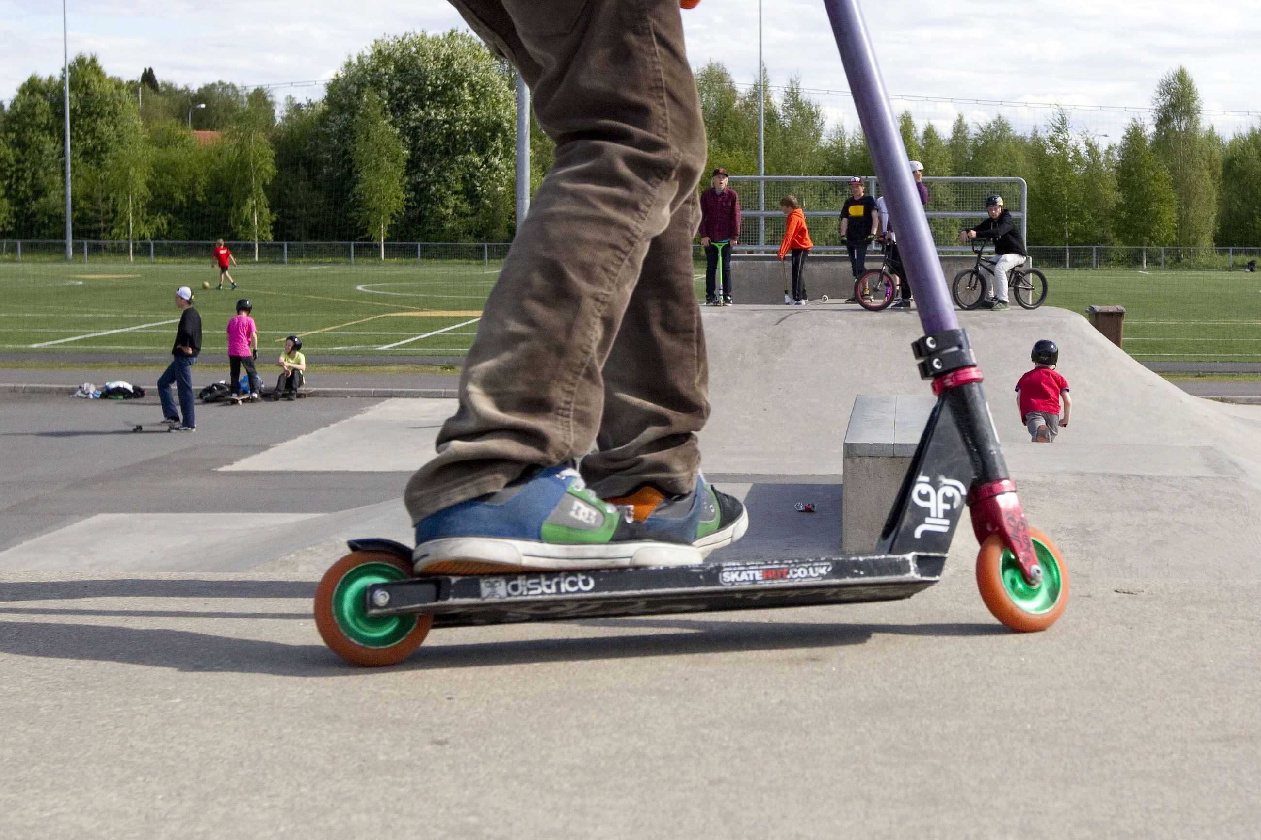 Scoottaus murtaa luita lähes yhtä paljon kuin trampoliini | Kaleva