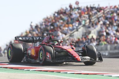 Verstappen teki harvinaisen virheen, Ferrarin Charles Leclerc lähtee sunnuntai-illan kisaan paalulta