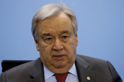 YK:n pääsihteeri António Guterres vaati valtioiden johtajia julistamaan ilmastohätätilan