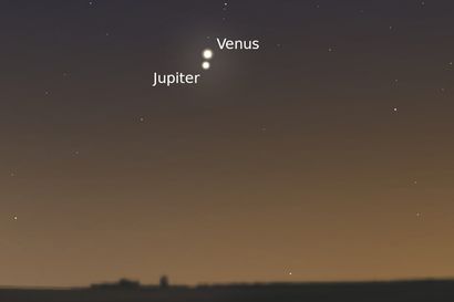 Venus ja Jupiter kohtaavat iltataivaalla – myös haloja ja revontulia kannattaa tarkkailla