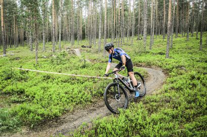 OPP:n maastopyöräilykisojen miesten sarjan voitto Jyväskylään