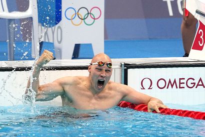Varpu-tyttären palkinto lämmitti uimari Matti Mattssonin mitalitunnelmiin jo viikkoja ennen Tokion olympialaisia