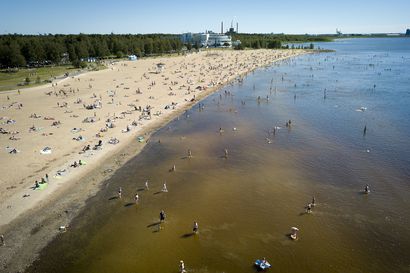 Oulun uimavedet ovat yhä paikoin viileitä ja pääasiassa puhtaita – Nallikarista on otettu toinen näyte ulosteperäisten enterokokkien vuoksi