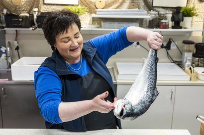 Kalakauppias: Norjalainen lohi ei ole niin kallista kuin ihmiset kuvittelevat – oululaisen lounasravintolan listalta lohi sai kuitenkin väistyä edullisempien liharuokien tieltä