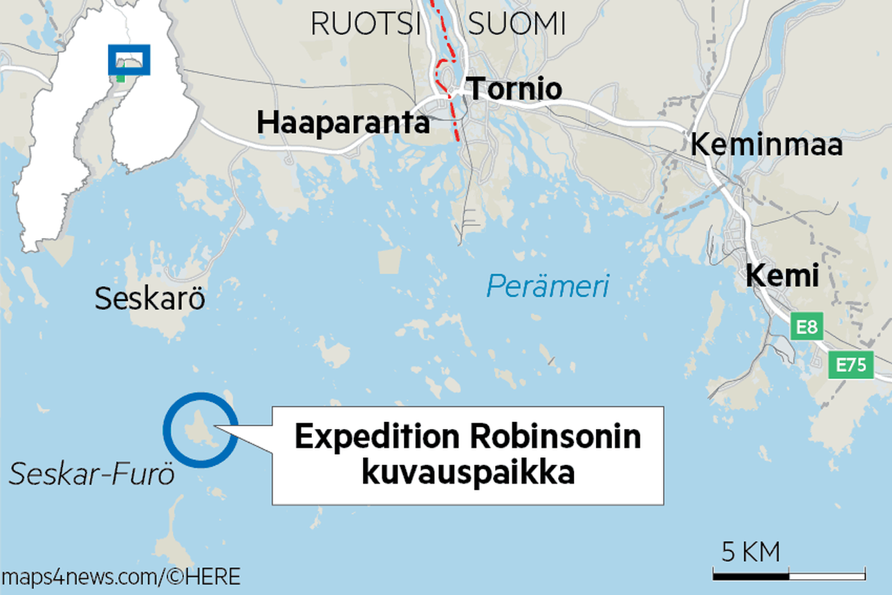 Kilpailu tropiikissa vaihtuu koronan takia selviytymiseen Haaparannan  saaristossa – Ruotsin seuraava Robinson aiotaan kuvata Seskar-Furön  saarella | Lapin Kansa