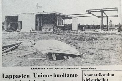Vuosien takaa: Pattijoen Union rakennettiin 50 vuotta sitten